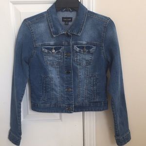 Cropped Denim Jacket